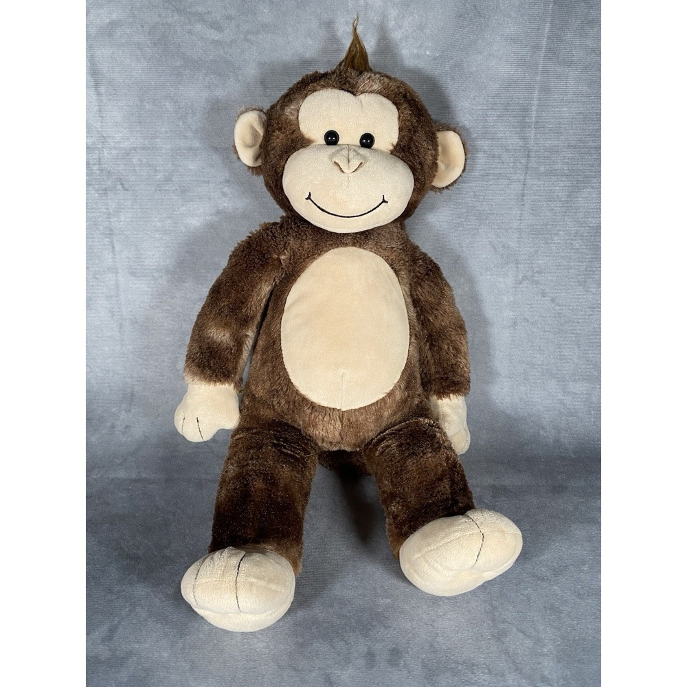 Build A Bear Monkey 18" Plush Stuffed Animal Collectible Toy Smiley Lovey